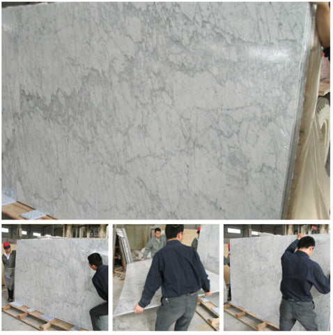 Carrara marble slab