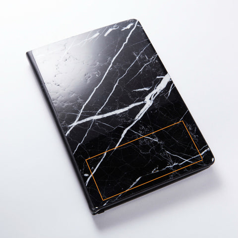 Nero Marquina Marble Notebook Journal