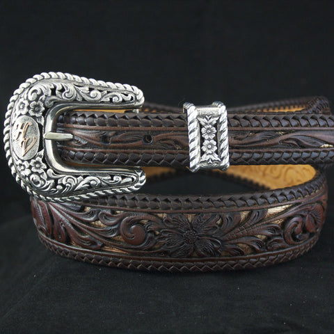 Braided leather belt by Mercury Leather Works | The Leather Shed Blog
