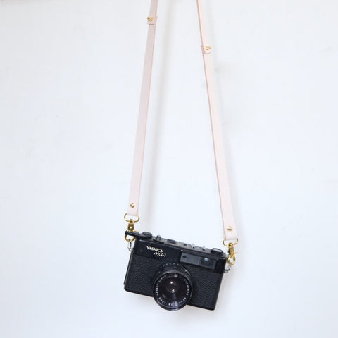 DIY Leather Camera Strap via A Pair and A Spare