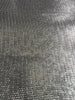 Metallic Silver Textured leather