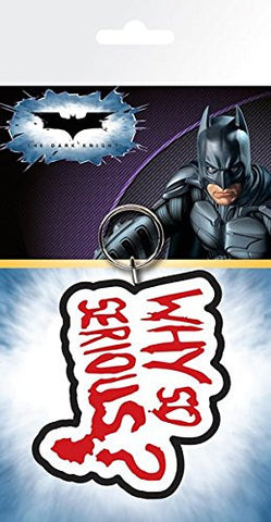 Joker Why So Serious Keychain