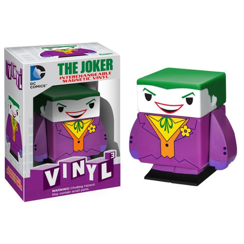 The Joker DC Comics Vinyl 3 Interchangeable Magnetic Figure