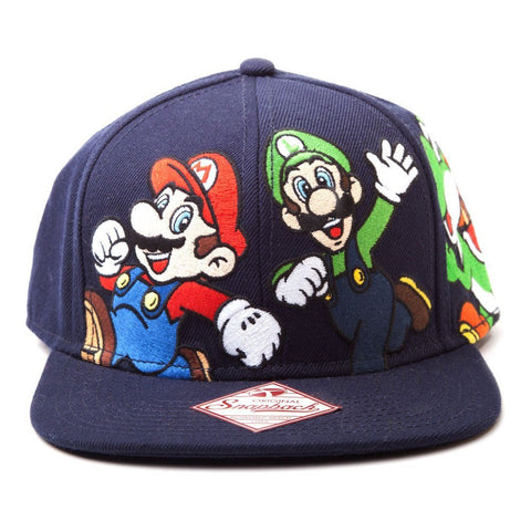 Nintendo Super Mario Snap Back Cap