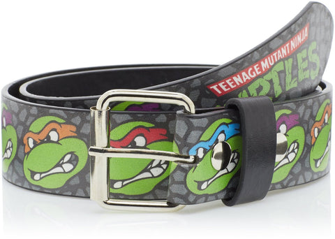 Turtles Faces Logo Printed Belt