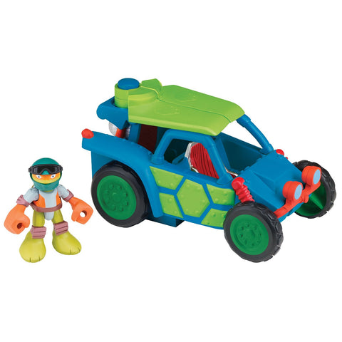 Teenage Mutant Ninja Turtles Half Shell Dune Buggy with Michelangelo Vehicle