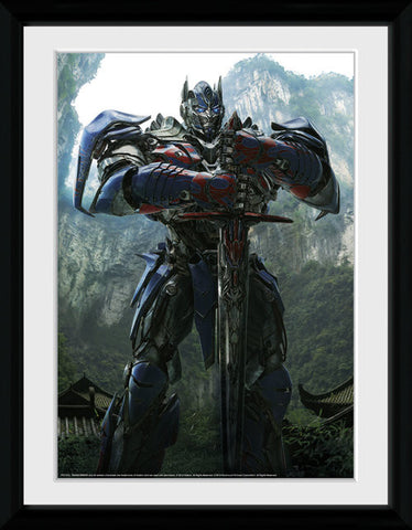 Transformers Four Optimus Teaser Print Portrait