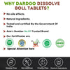 DARDGO Dissolve Boll Tablet : Ayurvedic Bone Discomfort Relief and Detoxification Tablets, Gentle Natural Solution