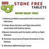 DARDGO Ayurvedic Stone Free Tablets: Natural Herbal Remedies for Kidney and Urinary Health Support - Harness the Power of Ayurveda to Promote Kidney Stone Prevention, Urinary Tract Wellness, and Overall Renal Health