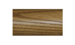 Light Oak Curtain Pole Finish Sample