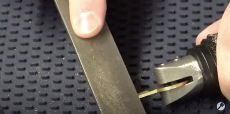 knifing a key for impressioning