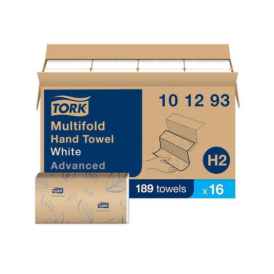 Tork® Advanced Xpress® Multifold Paper Hand Towel, 2-Ply, 9.125" x 9.5", 101293