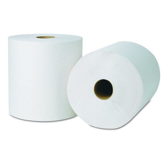 Tork® Universal Hand Towel Roll, White, 800'/Roll, 6 Rolls, 218004