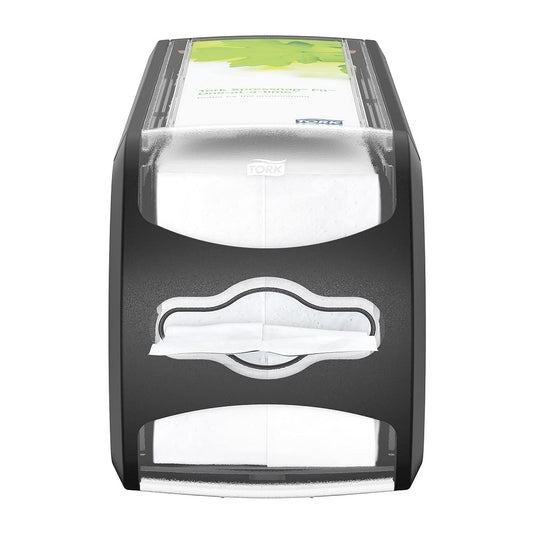 Tork Xpressnap® Counter Napkin Dispenser, Licorice, W 4.8" H 12.8" D 5.6", 6432000