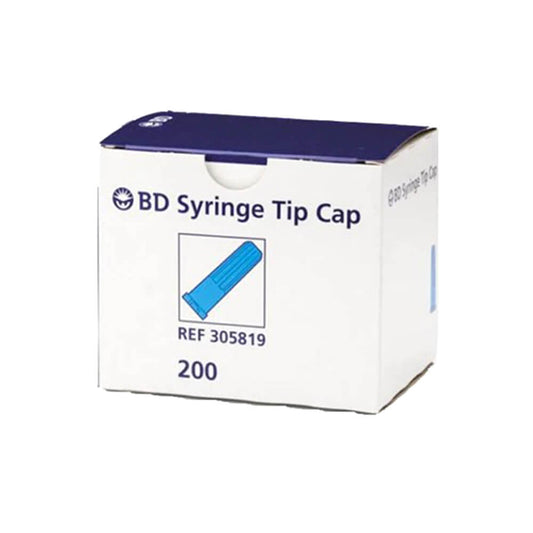 BD LUER-LOK STERILE SYRINGE TIP CAPS - 305819