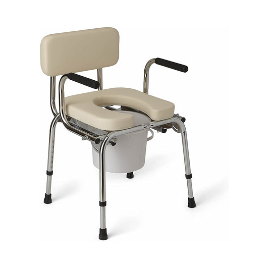 Medline Steel Drop-Arm Commodes