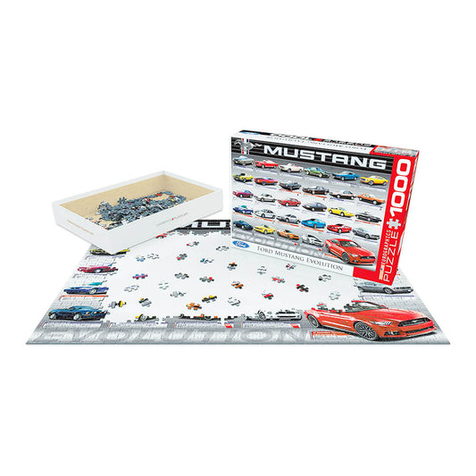 Ford Mustang Evolution Puzzle