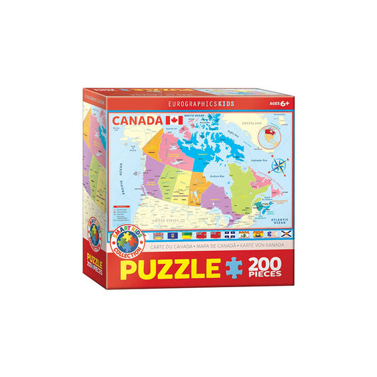 Map Of Canada Puzzle