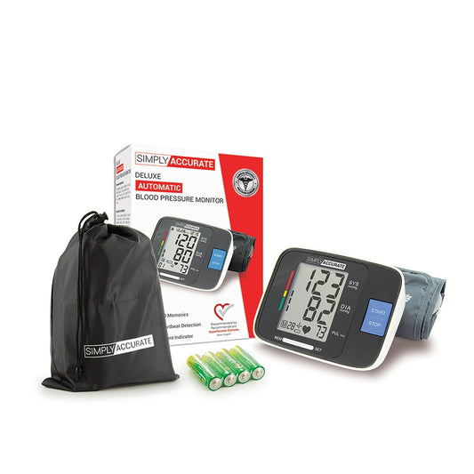 Simply Accurate Deluxe Automatic Blood Pressure Monitor