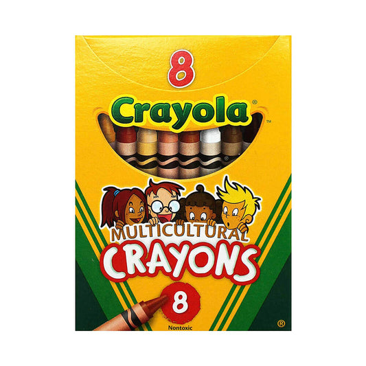 Crayons Multicultural - 8 Count