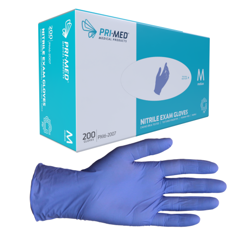 CURAD NITRILE EXAM GLOVE NON-STERILE POWDER-FREE SMALL BOXES OF 150