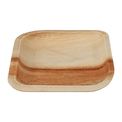 square palm leaf plate