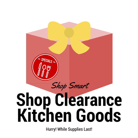 shop clearance kitchen goods