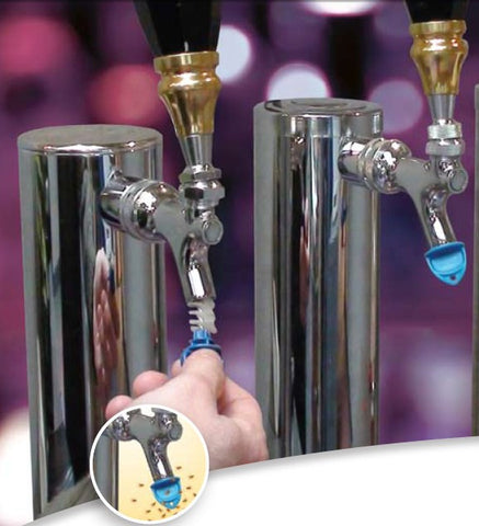 beer tap plugs from San Jamar