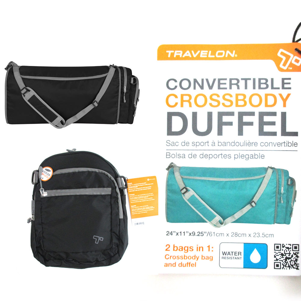 travelon convertible crossbody duffel