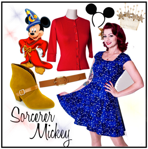 Sorcerer Mickey Disneybound by Heart of Haute