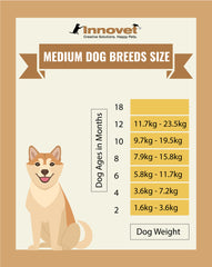 Puppy Growth Chart by Month & Breed Size with FAQ - All You Need to Know | Innovet Pet