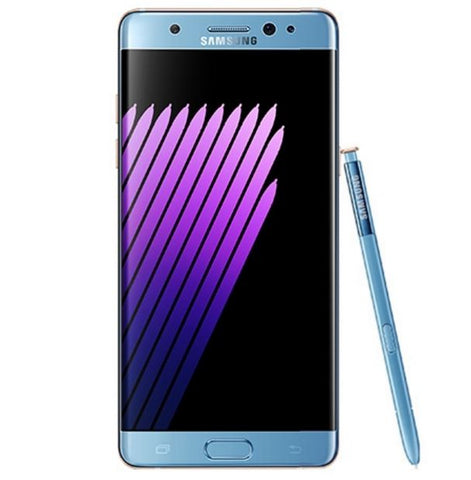 note 7 blue