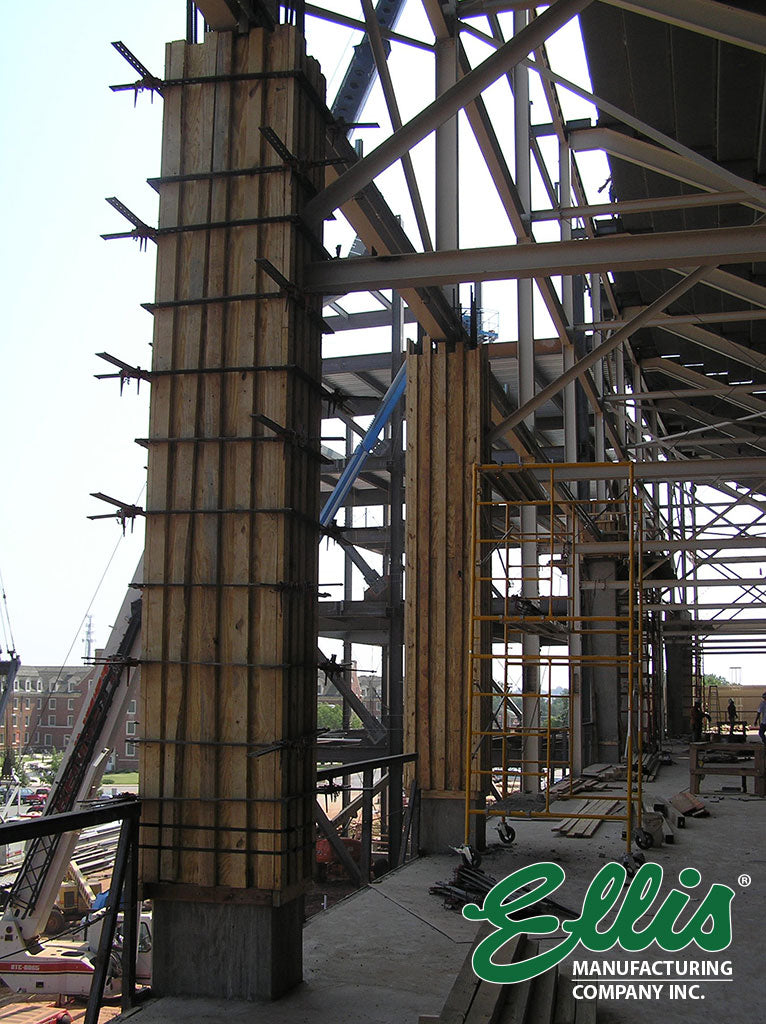 Reinforce Steel I-Beams With Concrete Columns - Ellis MFG Co.