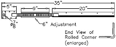 Wall Brace Coil Type - Ellis Manufacturing Co. (WB)