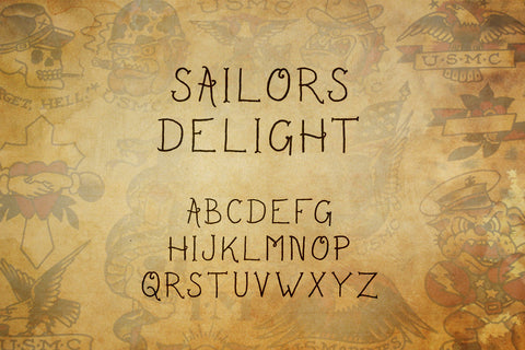 Sailor's Delight Font