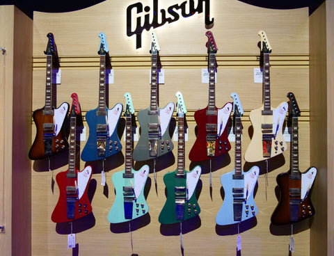 Gibson Guitars at the NAMM show 2020