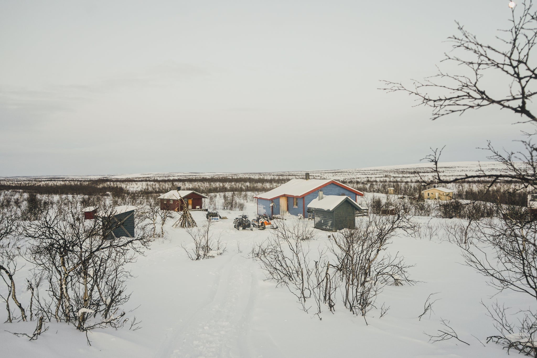 the cabins in the tundra