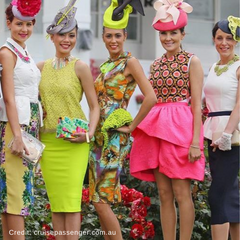 Melbourne Cup Attendees | Hair Fascinators