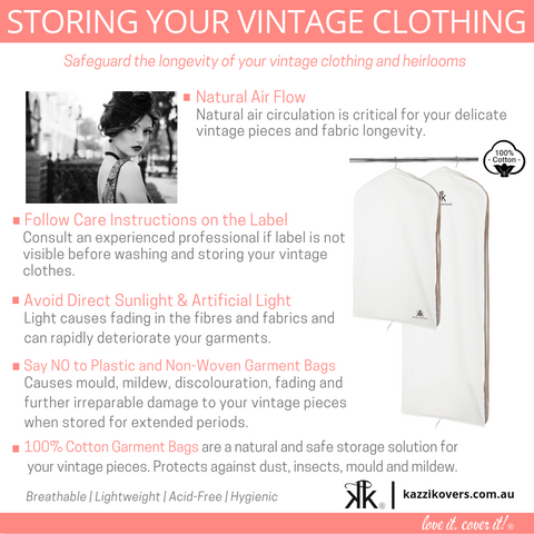Storing Your Vintage Clothing