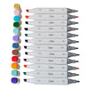 Sizzix Making Essential - Permanent Pens, Assorted Colors, 12 Pack