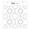 Sizzix Layered Stencils 4PK - Geo Background