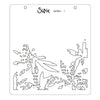 Sizzix Layered Stencils 4PK - Wildflower Border