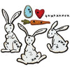 Sizzix Thinlits Die Set 15PK - Bunny Stitch by Tim Holtz
