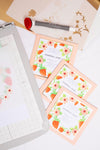 Sizzix Layered Stencils 4PK – Strawberry Wreath by Jennifer Ogborn