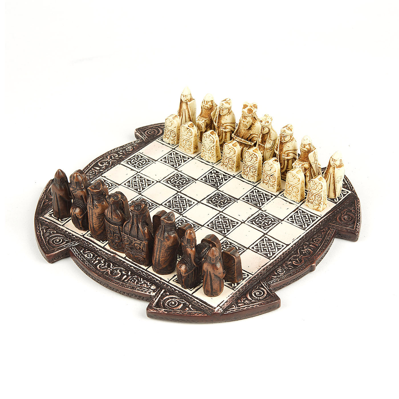 Small Lewis Chess Set - Brown – National Museums Scotland Shop