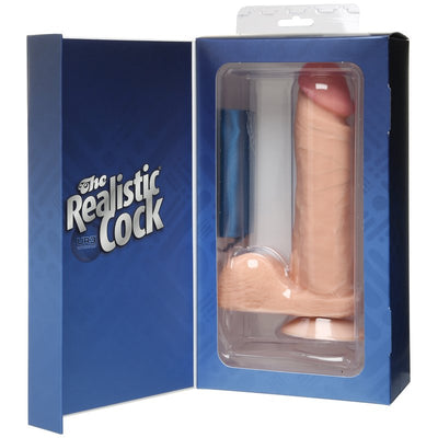 Doc Johnson The Realistic Cock UR3 8 Inch Realistic Dildo