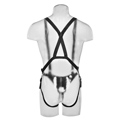 Pipedream 10-Inch Hollow Strap-On Dildo Suspender System