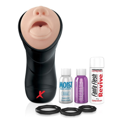 Pipedream Extreme Elite - Deep Throat Vibrating Stroker