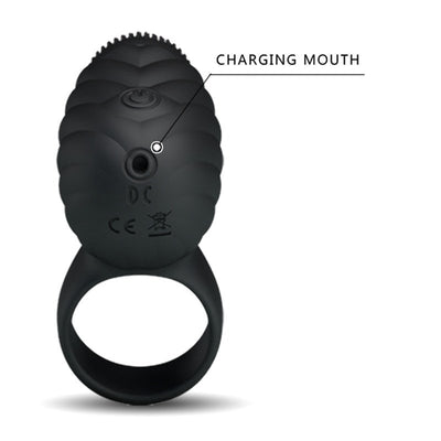 Randy Fox - Rechargeable Silicone Rotating Randy Couple's Ring