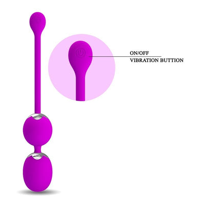 Randy Fox - Rechargeable Silicone Randy Vibrating Kegel Exerciser